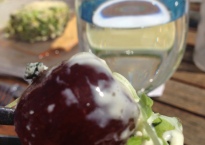 Blue Cheese Covered Grape in the Napa Salad